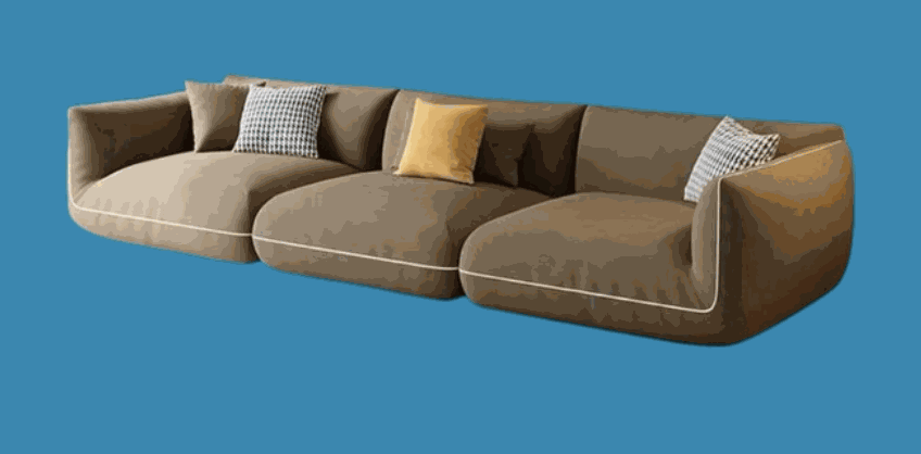 Echo Minimalist Low-Profile Sofa - Handcrafted Furniture in Kathmandu Nepal